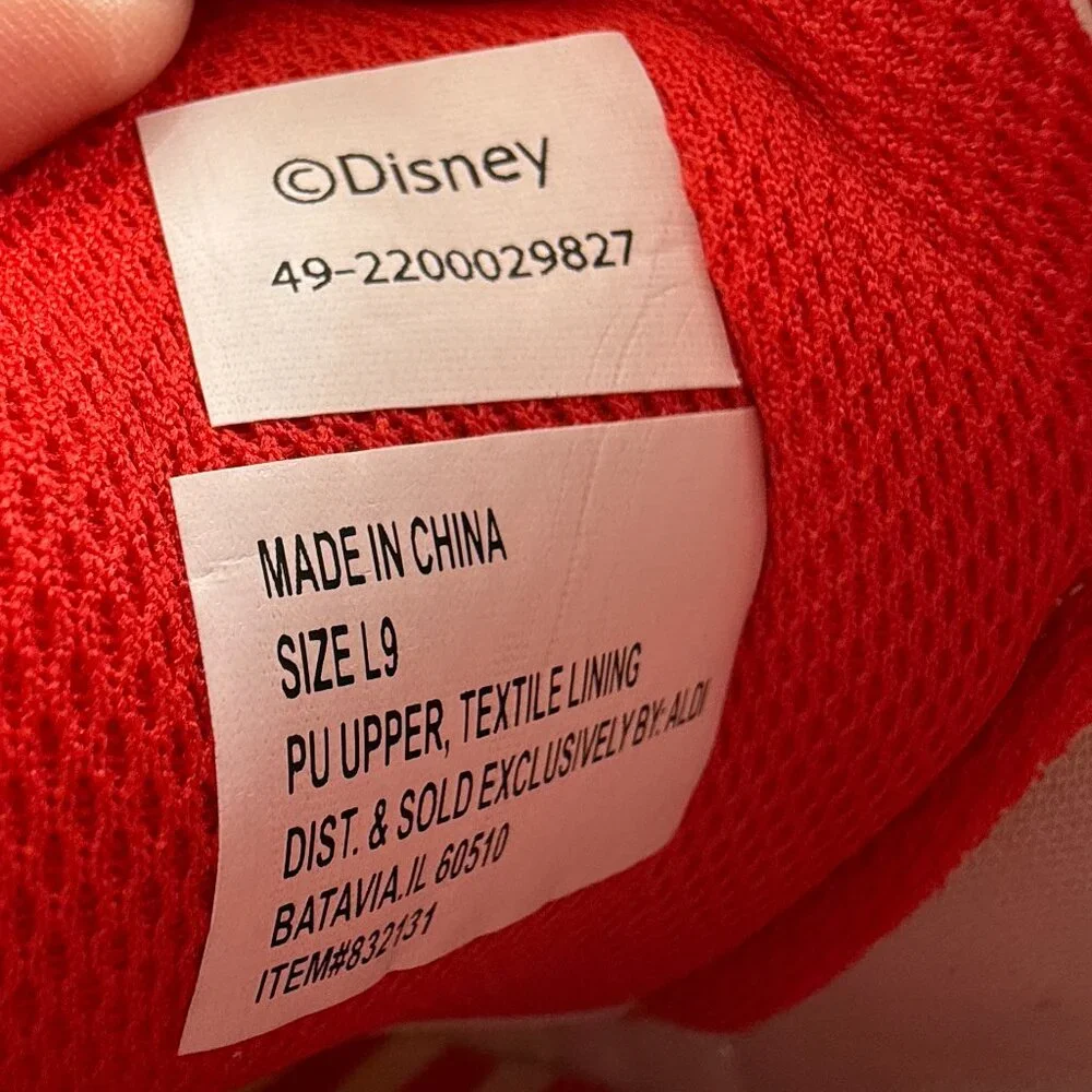 Disney Aldi Minnie Mouse Character Lace Up Women's Court Sneakers Size 9 - Picture 10 of 10